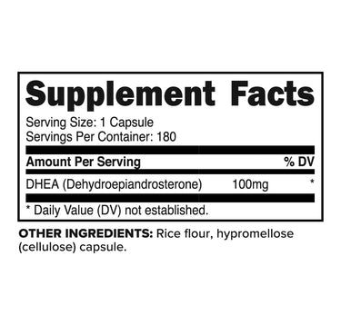 PrimaForce DHEA 100mg / 180capsules